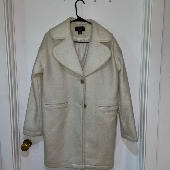 Victoria's Secret Jackets & Blazers - Victoria's Secret Cream Teddy Jacket